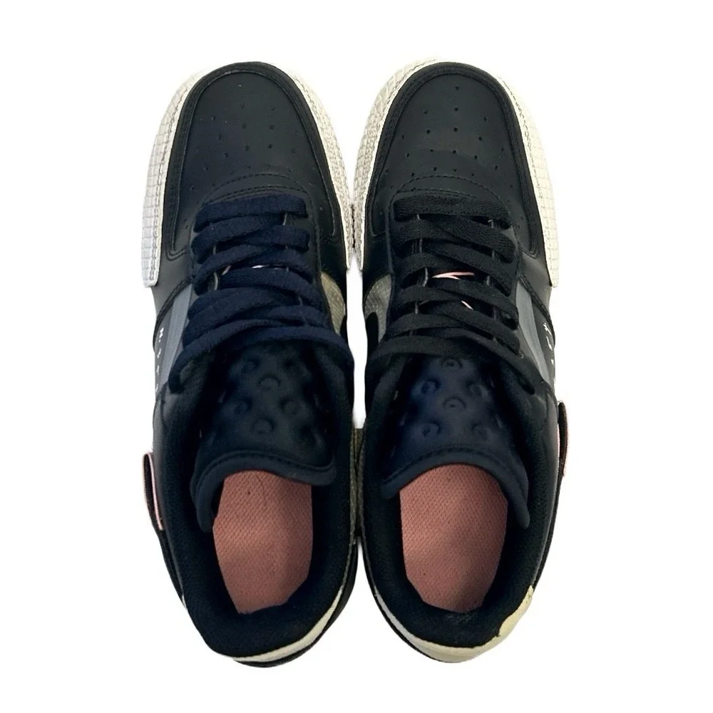 Nike‎ AF1-Type Air Force 1 Type Low Black-Anthracite-Zinnia Youth Size 4.5Y